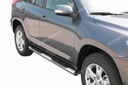 MISUTONIDA ROUND SIDE BARS WITH PLASTIC FOOTSTEPS