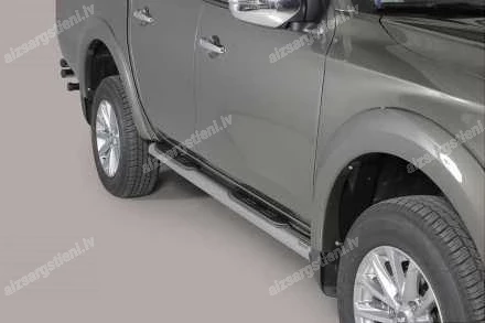 MISUTONIDA ROUND SIDE BARS WITH PLASTIC FOOTSTEPS
