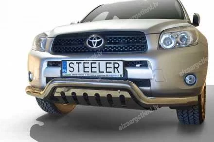 STEELER PRIEKŠĒJAIS ZEMAIS AIZSARGSTIENIS AR AIZSARGPLĀKSNI