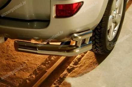 STEELER DOUBLE REAR BUMPER CORNERS GUARD