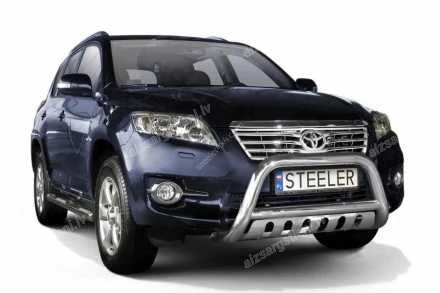 STEELER PRIEKŠĒJAIS A FORMAS AIZSARGSTIENIS AR ŠĶĒRSSTIENI UN AIZSARGPLĀKSNI TOYOTA RAV4