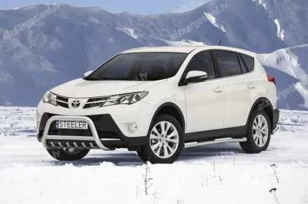 STEELER PRIEKŠĒJAIS A FORMAS AIZSARGSTIENIS AR ŠĶĒRSSTIENI UN AIZSARGRIBĀM TOYOTA RAV4