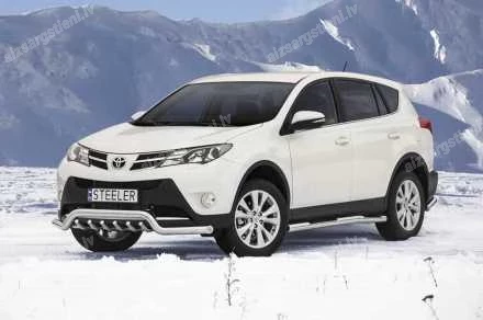 STEELER PRIEKŠĒJAIS ZEMAIS AIZSARGSTIENIS AR AIZSARGRIBĀM TOYOTA RAV4