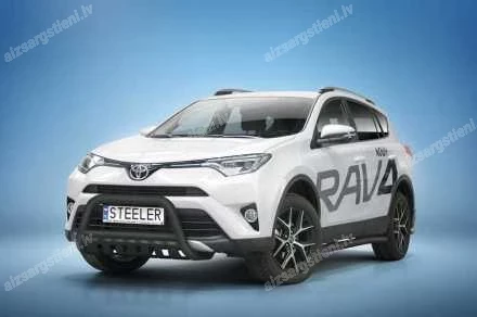 STEELER PRIEKŠĒJAIS A FORMAS AIZSARGSTIENIS AR ŠĶĒRSSTIENI UN AIZSARGPLĀKSNI TOYOTA RAV4