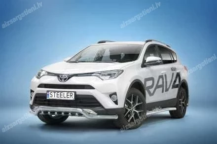 STEELER PRIEKŠĒJAIS ZEMAIS AIZSARGSTIENIS AR AIZSARGRIBĀM TOYOTA RAV4