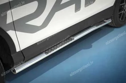 STEELER ROUND SIDE BARS WITH INTEGRATED FOOTSTEPS