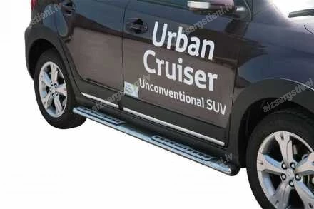 MISUTONIDA OVAL SIDE BARS WITH INTEGRATED PLASTIC FOOTSTEPS