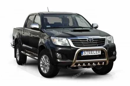 STEELER PRIEKŠĒJAIS A FORMAS AIZSARGSTIENIS AR ŠĶĒRSSTIENI UN AIZSARGRIBĀM TOYOTA Hilux