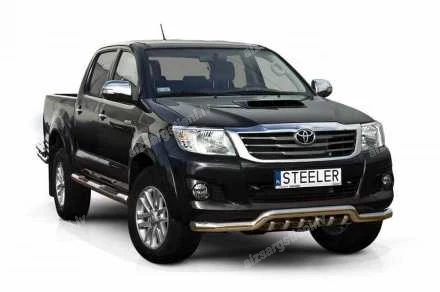 STEELER PRIEKŠĒJAIS ZEMAIS AIZSARGSTIENIS AR AIZSARGRIBĀM TOYOTA Hilux