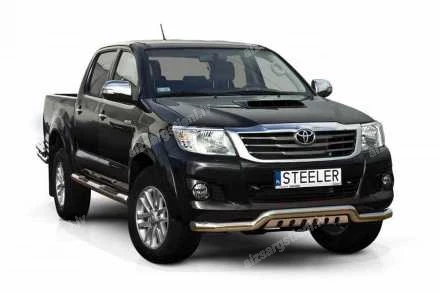 STEELER PRIEKŠĒJAIS ZEMAIS AIZSARGSTIENIS AR AIZSARGPLĀKSNI TOYOTA Hilux