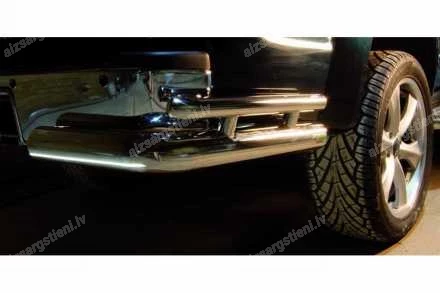 STEELER DOUBLE REAR BUMPER CORNERS GUARD