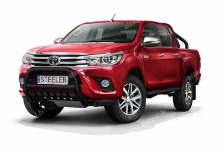 STEELER PRIEKŠĒJAIS A FORMAS AIZSARGSTIENIS AR ŠĶĒRSSTIENI UN AIZSARGPLĀKSNI TOYOTA Hilux