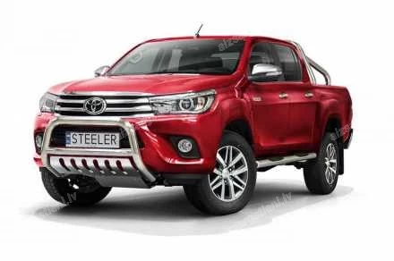 STEELER PRIEKŠĒJAIS A FORMAS AIZSARGSTIENIS AR ŠĶĒRSSTIENI UN AIZSARGPLĀKSNI TOYOTA Hilux