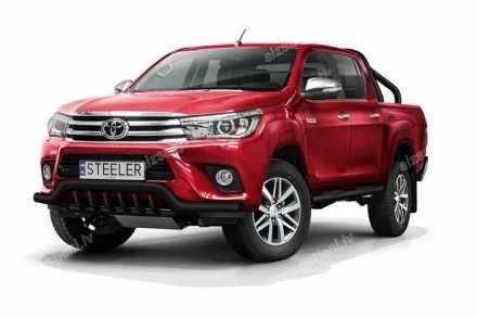 STEELER PRIEKŠĒJAIS ZEMAIS AIZSARGSTIENIS AR AIZSARGRIBĀM TOYOTA Hilux