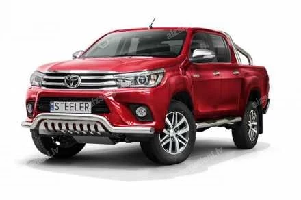 STEELER LOW BAR WITH AXLE-PLATE TOYOTA Hilux