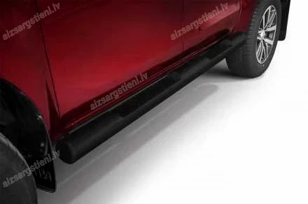 STEELER ROUND SIDE BARS WITH INTEGRATED FOOTSTEPS (100mm)