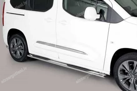 MISUTONIDA OVAL SIDE BARS WITH PLASTIC FOOTSTEPS TOYOTA Proace City / City Verso