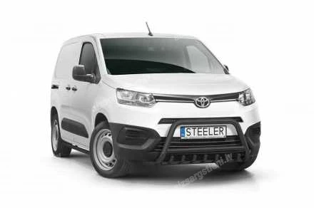  STEELER PRIEKŠĒJAIS A FORMAS AIZSARGSTIENIS AR ŠĶĒRSSTIENI UN AIZSARGRIBĀM TOYOTA Proace City / City Verso