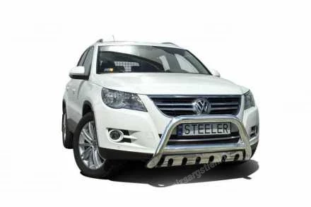 STEELER PRIEKŠĒJAIS A FORMAS AIZSARGSTIENIS AR ŠĶĒRSSTIENI UN AIZSARGPLĀKSNI VOLKSWAGEN Tiguan