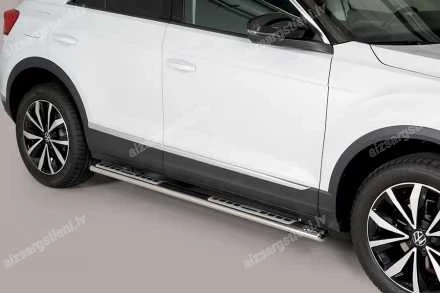 MISUTONIDA OVAL SIDE BARS WITH INTEGRATED PLASTIC FOOTSTEPS
