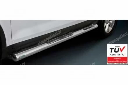 STEELER ROUND SIDE BARS WITH INTEGRATED FOOTSTEPS