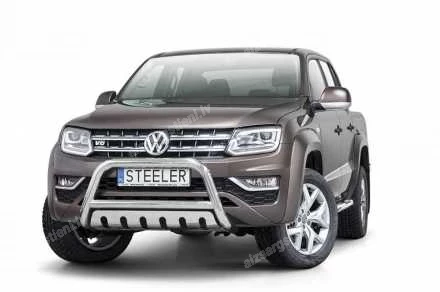 STEELER PRIEKŠĒJAIS A FORMAS AIZSARGSTIENIS AR ŠĶĒRSSTIENI UN AIZSARGPLĀKSNI