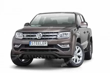 STEELER PRIEKŠĒJAIS ZEMAIS AIZSARGSTIENIS AR AIZSARGPLĀKSNI VOLKSWAGEN Amarok