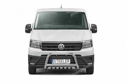 STEELER PRIEKŠĒJAIS A FORMAS AIZSARGSTIENIS AR ŠĶĒRSSTIENI UN AIZSARGPLĀKSNI VOLKSWAGEN Crafter