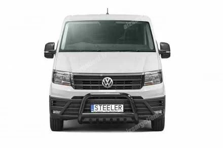 STEELER PRIEKŠĒJAIS A FORMAS AIZSARGSTIENIS AR ŠĶĒRSSTIENI UN AIZSARGPLĀKSNI VOLKSWAGEN Crafter