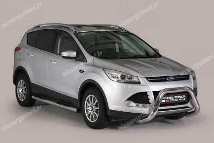 MISUTONIDA ROUND SIDE BARS WITH PLASTIC FOOTSTEPS FORD Kuga