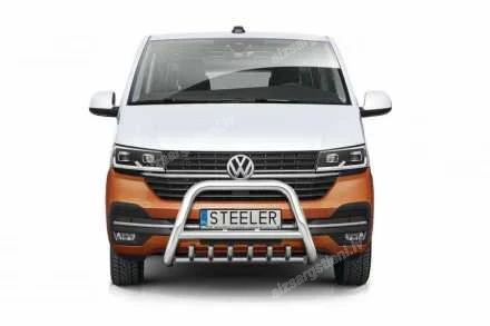 STEELER PRIEKŠĒJAIS A FORMAS AIZSARGSTIENIS AR ŠĶĒRSSTIENI UN AIZSARGRIBĀM VOLKSWAGEN T6.1