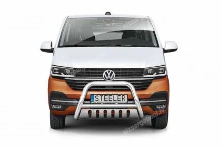 STEELER PRIEKŠĒJAIS A FORMAS AIZSARGSTIENIS AR ŠĶĒRSSTIENI UN AIZSARGPLĀKSNI VOLKSWAGEN T6.1
