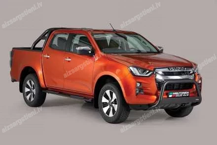 MISUTONIDA OVAL SIDE BARS WITH PLASTIC FOOTSTEPS ISUZU D-Max