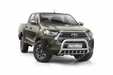 STEELER PRIEKŠĒJAIS A FORMAS AIZSARGSTIENIS AR ŠĶĒRSSTIENI UN AIZSARGRIBĀM TOYOTA Hilux