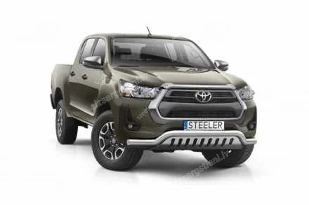 STEELER PRIEKŠĒJAIS ZEMAIS AIZSARGSTIENIS AR AIZSARGPLĀKSNI TOYOTA Hilux