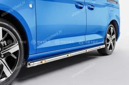 METEC ROUND SIDE PROTECTION BARS WITH ADDITIONAL LED BODY LIGHTS (L1 WHEELBASE)