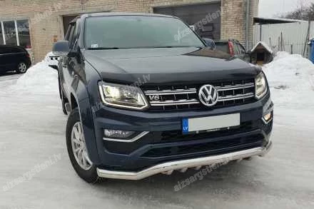 STEELER PRIEKŠĒJAIS ZEMAIS AIZSARGSTIENIS AR AIZSARGRIBĀM VOLKSWAGEN Amarok