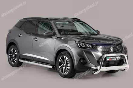 MISUTONIDA ROUND SIDE BARS WITH PLASTIC FOOTSTEPS PEUGEOT 2008