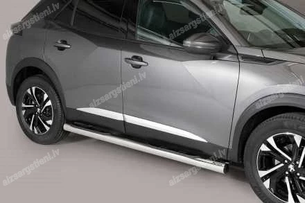 MISUTONIDA ROUND SIDE BARS WITH PLASTIC FOOTSTEPS