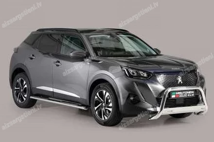 MISUTONIDA OVAL SIDE BARS WITH PLASTIC FOOTSTEPS PEUGEOT 2008