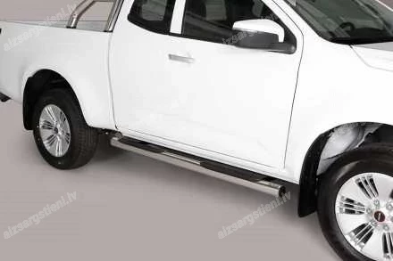 MISUTONIDA ROUND SIDE BARS WITH PLASTIC FOOTSTEPS