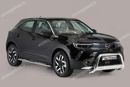 MISUTONIDA OVAL SIDE BARS WITH INTEGRATED PLASTIC FOOTSTEPS OPEL Mokka