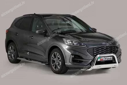 MISUTONIDA OVAL SIDE BARS WITH INTEGRATED PLASTIC FOOTSTEPS FORD Kuga