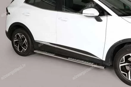 MISUTONIDA OVAL SIDE BARS WITH INTEGRATED PLASTIC FOOTSTEPS