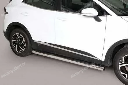 MISUTONIDA ROUND SIDE BARS WITH PLASTIC FOOTSTEPS