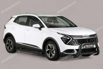 MISUTONIDA ROUND SIDE BARS WITH PLASTIC FOOTSTEPS KIA Sportage