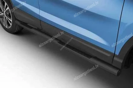 STEELER ROUND SIDE BARS WITH INTEGRATED FOOTSTEPS
