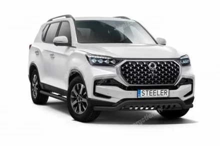 STEELER PRIEKŠĒJAIS ZEMAIS AIZSARGSTIENIS AR AIZSARGPLĀKSNI SSANGYONG/KGM Rexton