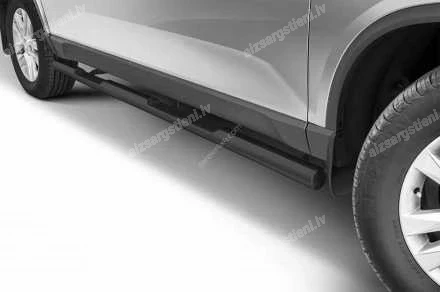 STEELER ROUND SIDE BARS WITH INTEGRATED FOOTSTEPS