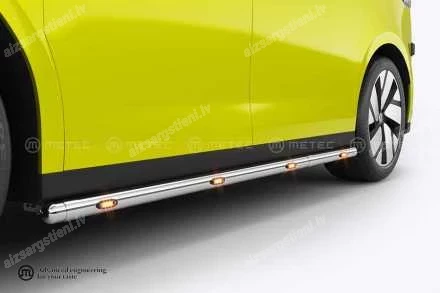 METEC ROUND SIDE PROTECTION BARS WITH ADDITIONAL LED BODY LIGHTS (L1 WHEELBASE)